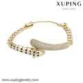 74833 xuping mais recente qualidade e charme popular pulseira para senhoras com 14k chapeado